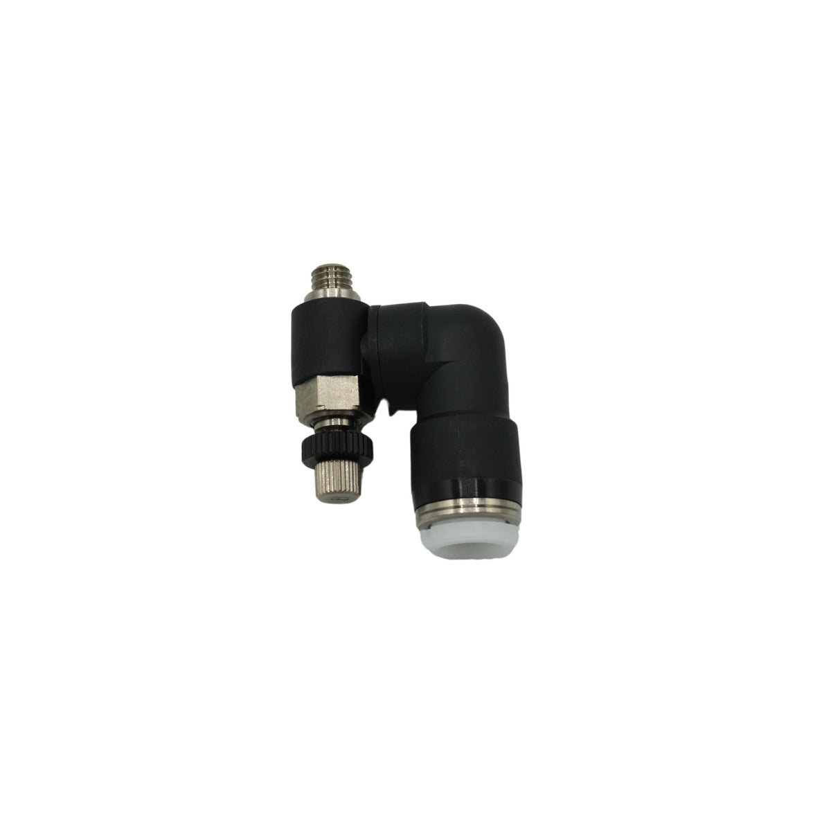 Pisco | Koganei | 10-32UNF x 1/4&quot; Tube Flow Control, Meter-in | JSS1/4-U10BU-Pneumatic-TECO Technology