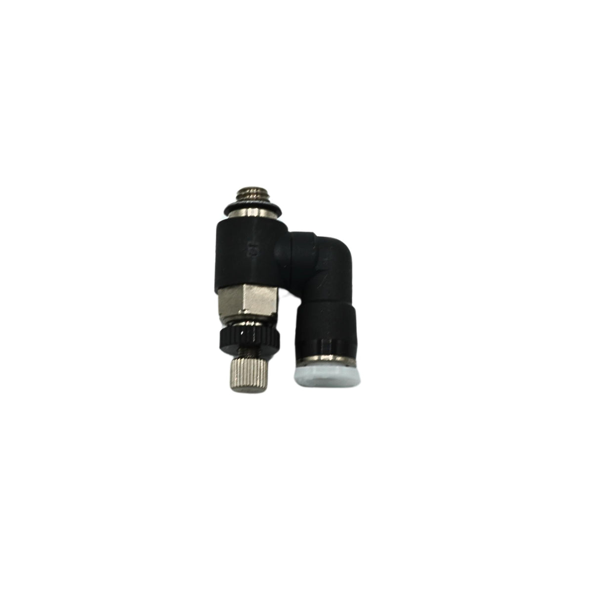 Pisco | Koganei | 10-32UNF x 1/8&quot; Tube Flow Control, Meter-In | JSS1/8-U10BU-Pneumatic-TECO Technology