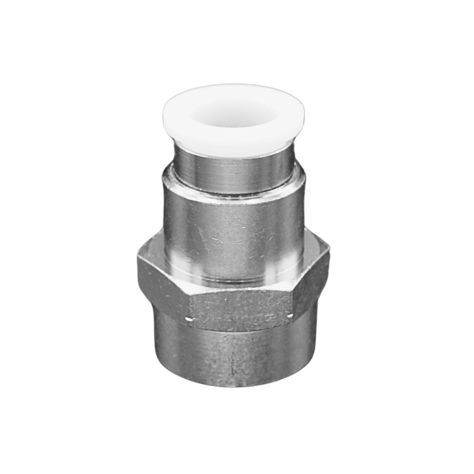 Pisco | Koganei | 1/2 in FNPT (female) x 1/2 in Tube Straight | PCF1/2-N4U-Pneumatic-TECO Technology