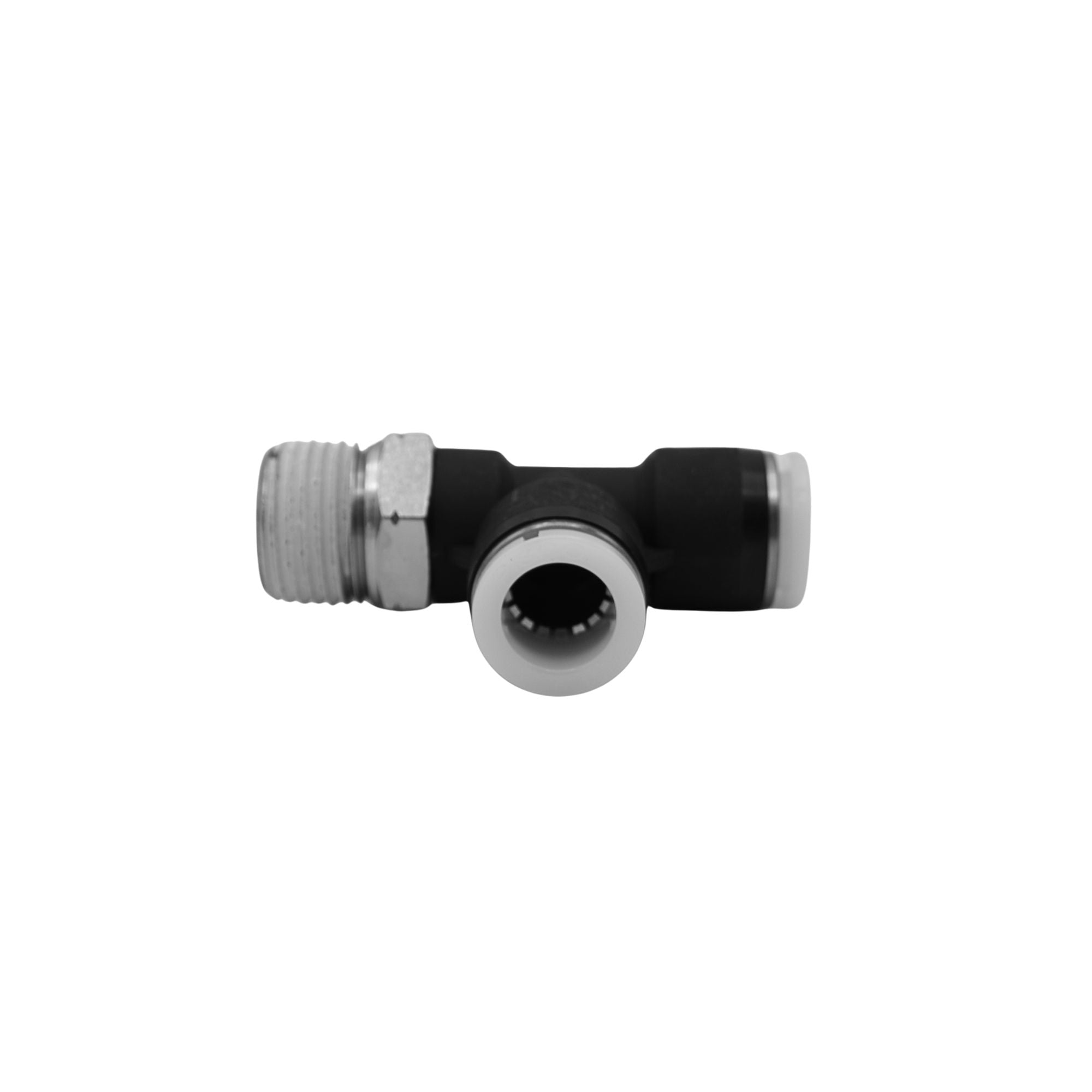 Pisco | Koganei | 1/2 in NPT x 1/2 in Tube Run Tee | PD1/2-N4U-Pneumatic-TECO Technology