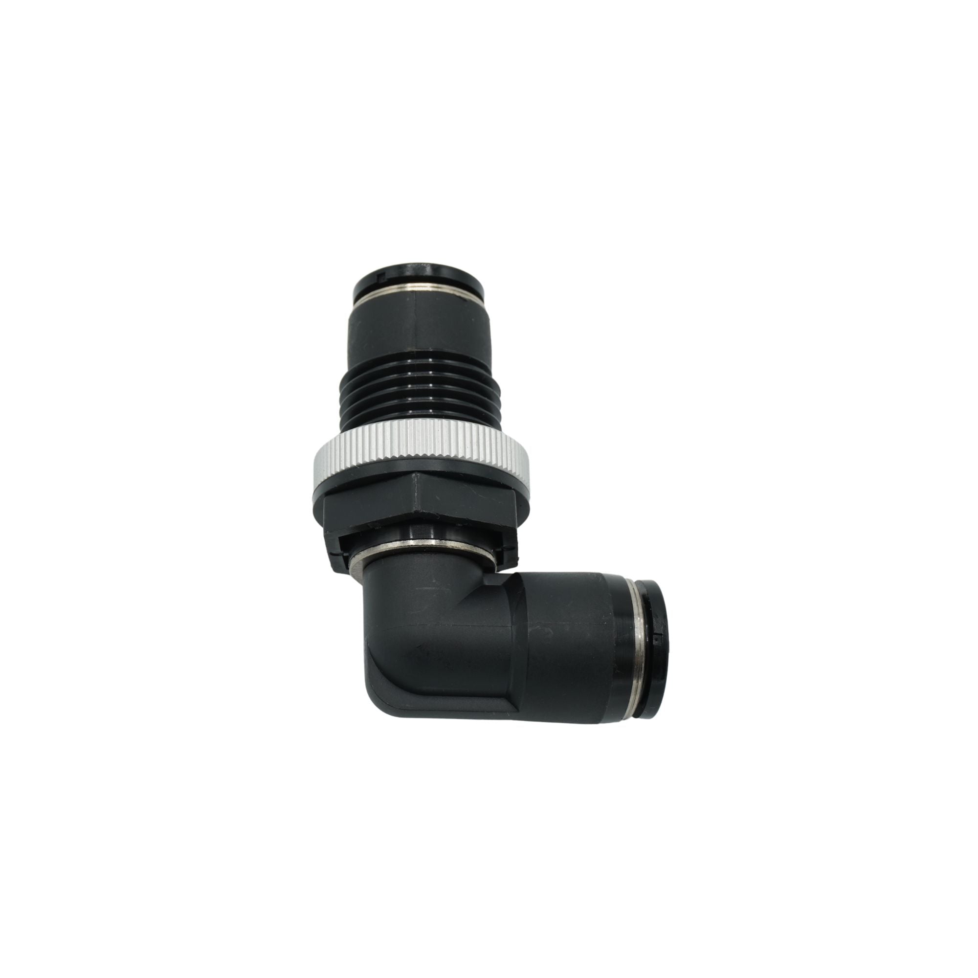 Pisco | Koganei | 12mm Tube Bulkhead Union Elbow | PML12-Pneumatic-TECO Technology