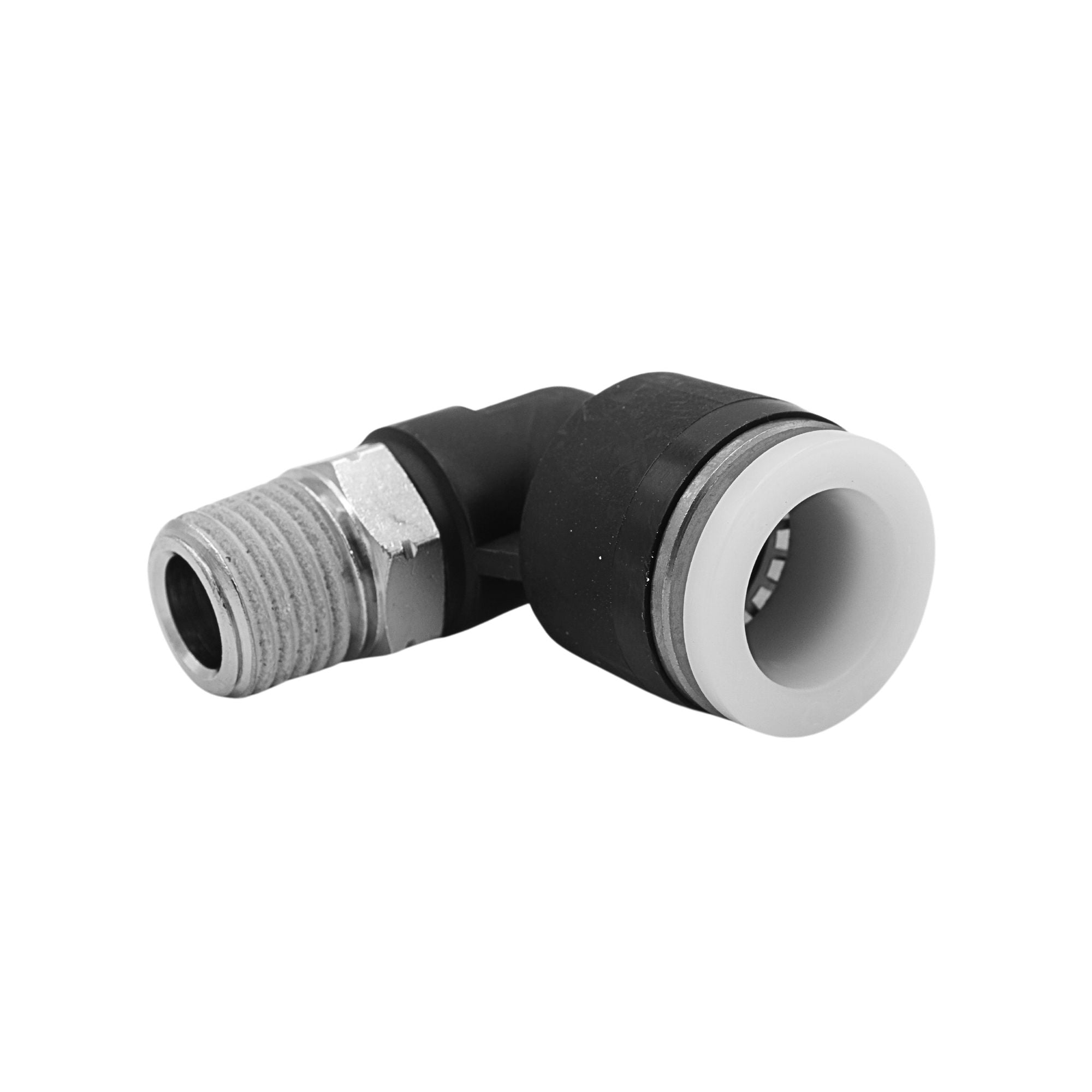 Pisco | Koganei | 1/4 in NPT x 1/2 in Tube Elbow | PL1/2-N2U-Pneumatic-TECO Technology