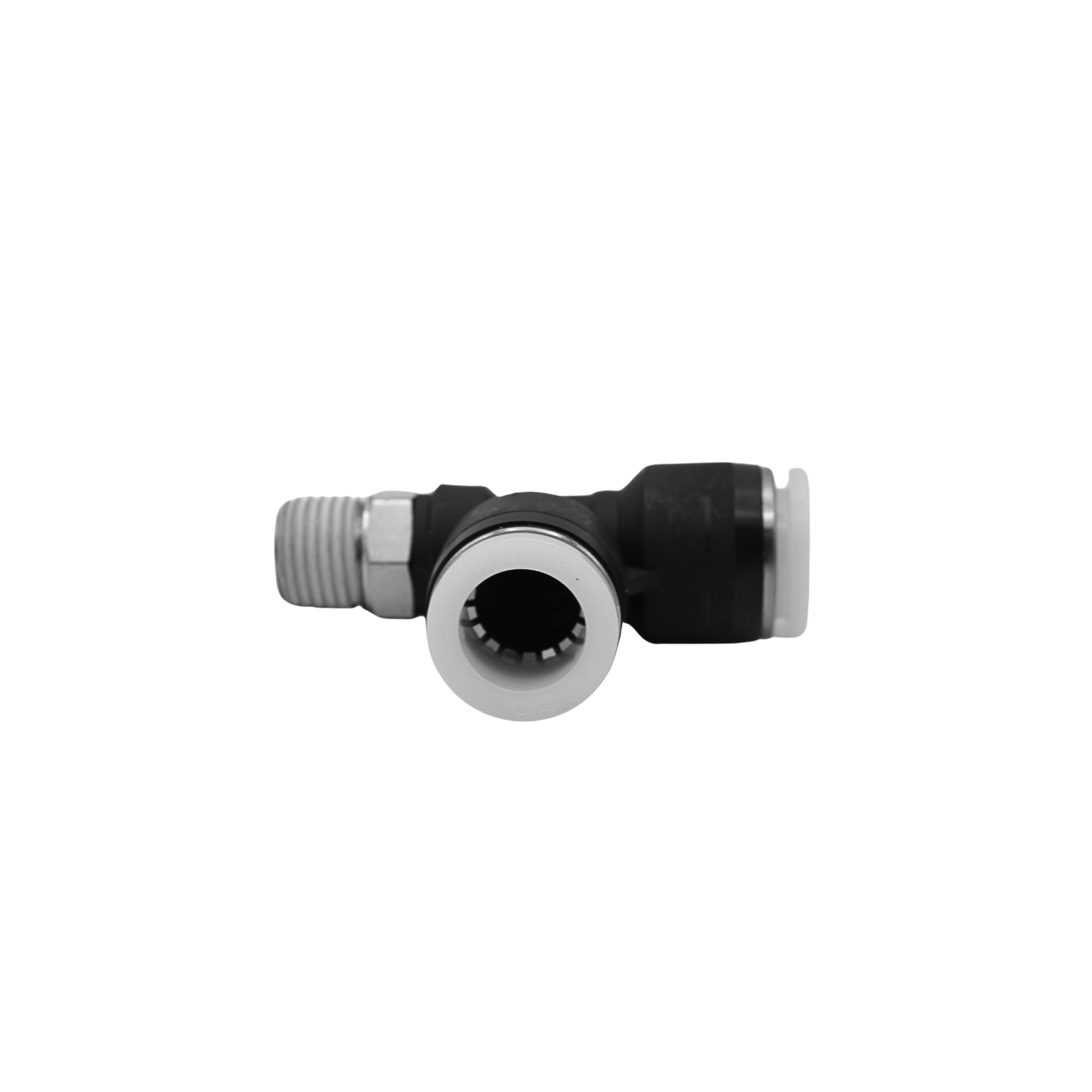 Pisco | Koganei | 1/4 in NPT x 1/2 in Tube Run Tee | PD1/2-N2U-Pneumatic-TECO Technology