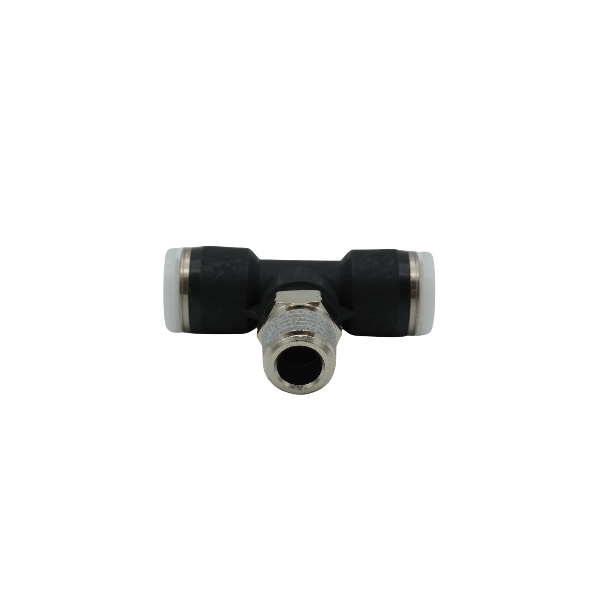 Pisco | Koganei | 1/4 in NPT x 3/8 in Tube Branch Tee | PB3/8-N2U-Pneumatic-TECO Technology