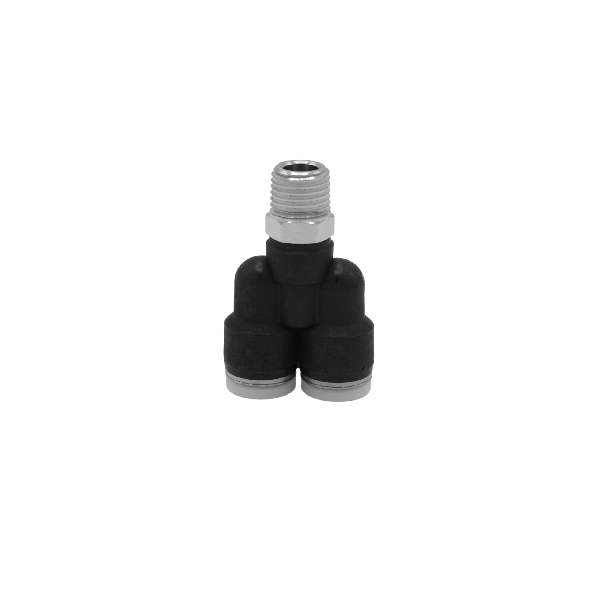 Pisco | Koganei | 1/4" NPT x 3/8" Tube Branch Y | PX3/8-N2U-Pneumatic-TECO Technology