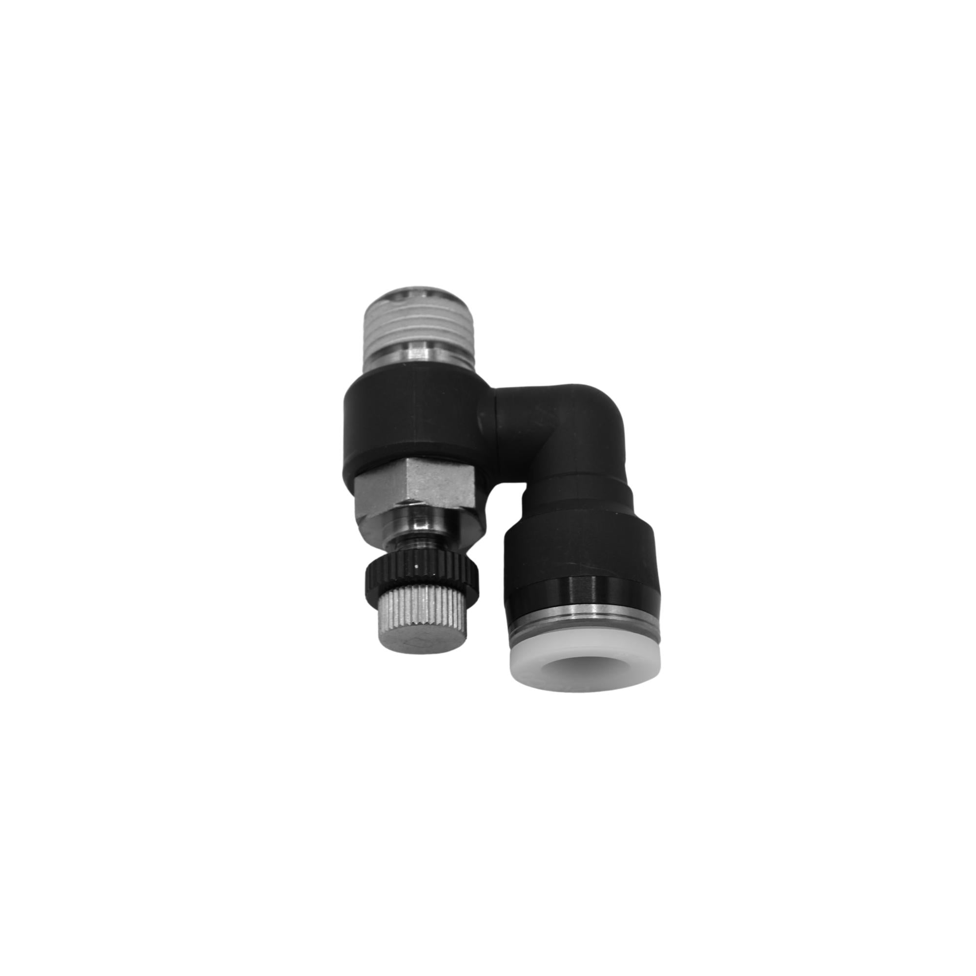 Pisco | Koganei | 1/4" NPT x 3/8" Tube Flow Control, Meter-in | JSS3/8-N2BU-Pneumatic-TECO Technology