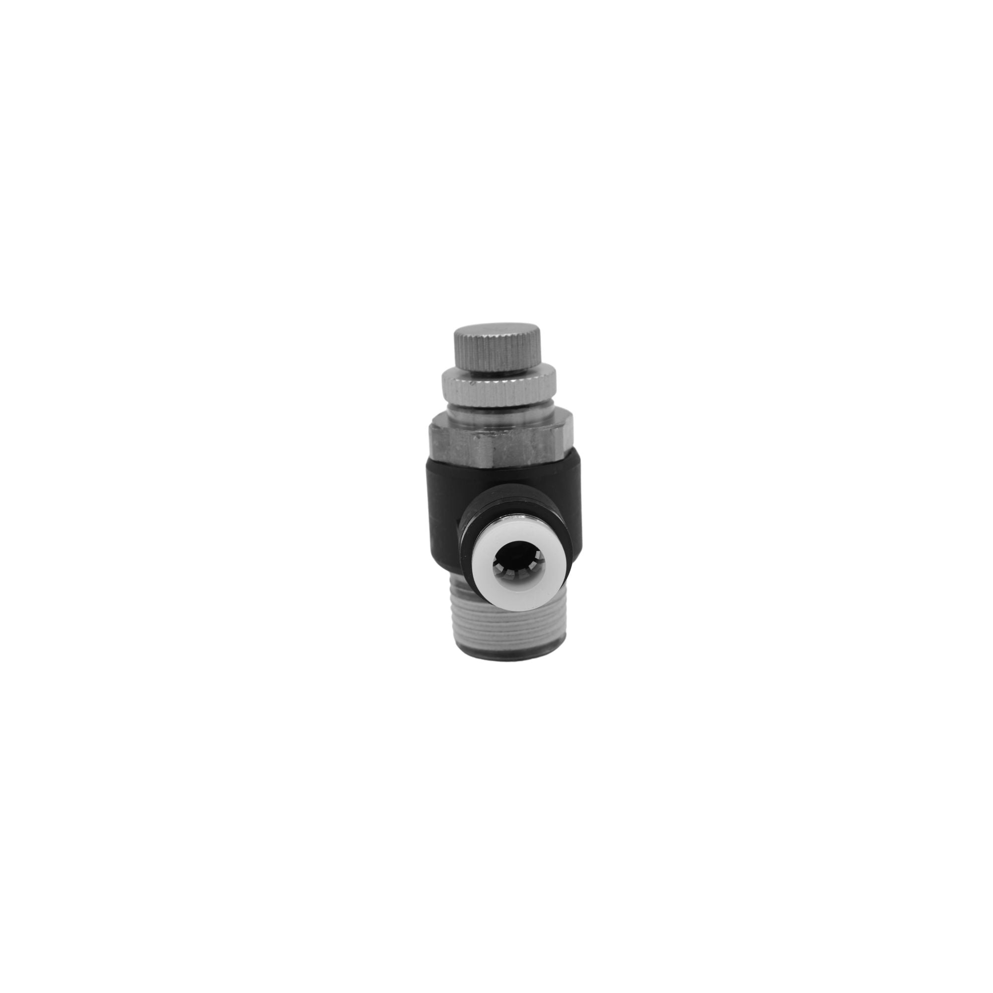 Pisco | Koganei | 1/4" NPT x 3/8" Tube Flow Control, Meter-Out | JSC1/4-N3AU-Pneumatic-TECO Technology