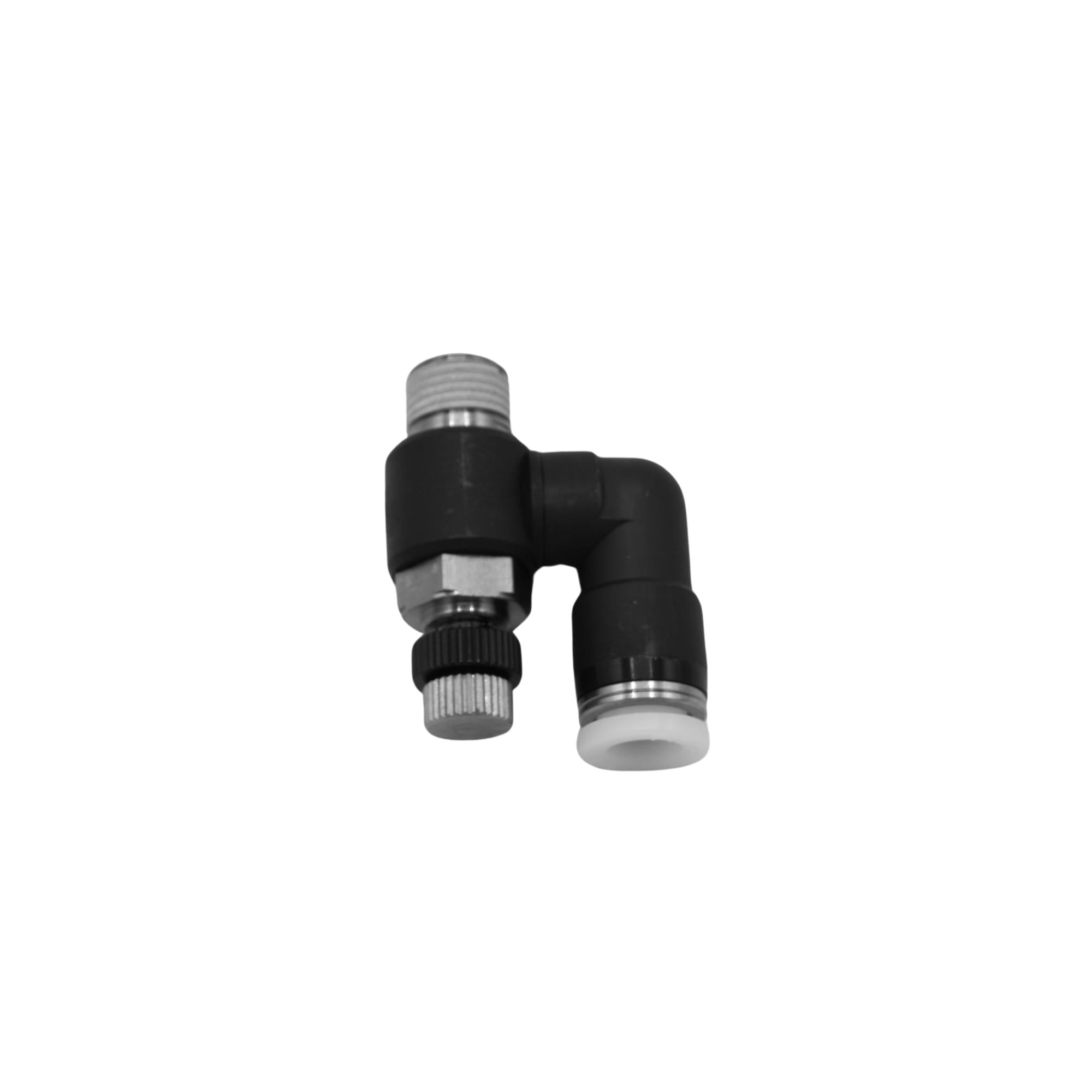 Pisco | Koganei | 1/8" NPT x 1/4" Tube Flow Control, Meter-in | JSS1/4-N1BU-Pneumatic-TECO Technology