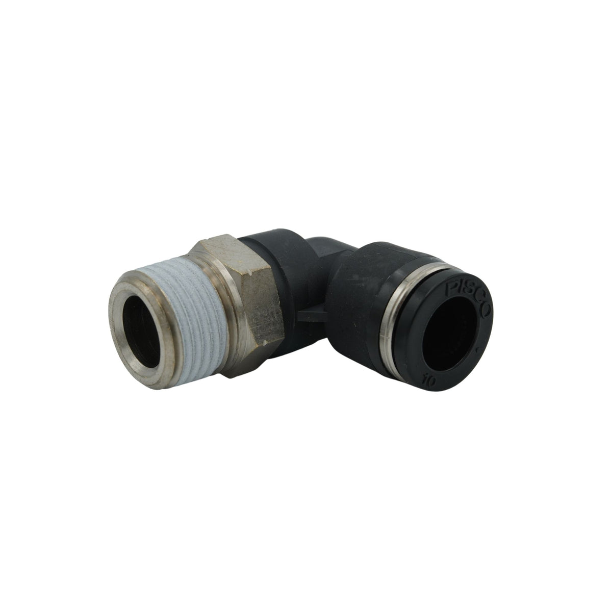 Pisco | Koganei | 3/8 in NPT x 10mm Tube Elbow | PL10-N3U-Pneumatic-TECO Technology