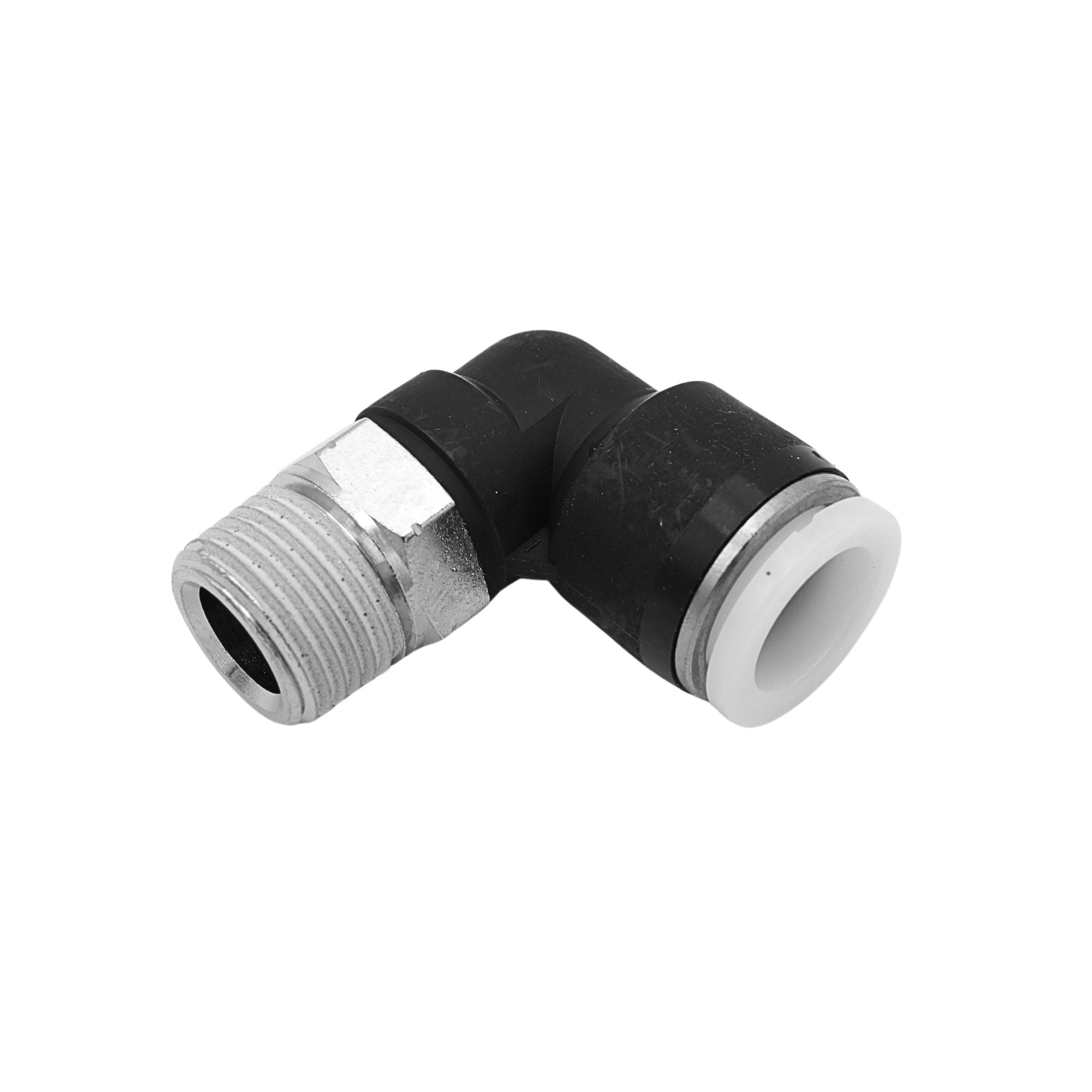 Pisco | Koganei | 3/8 in NPT x 1/2 in Tube Elbow | PL1/2-N3U-Pneumatic-TECO Technology