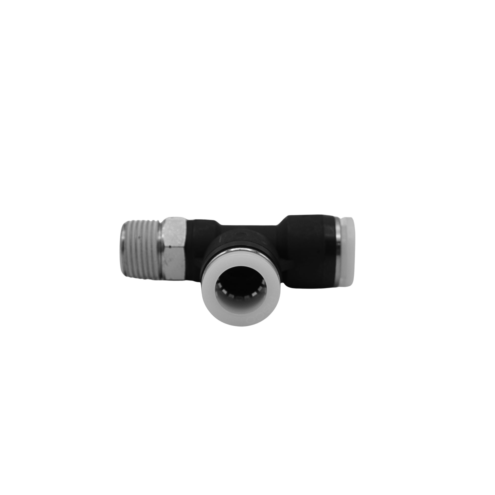 Pisco | Koganei | 3/8 in NPT x 1/2 in Tube Run Tee | PD1/2-N3U-Pneumatic-TECO Technology