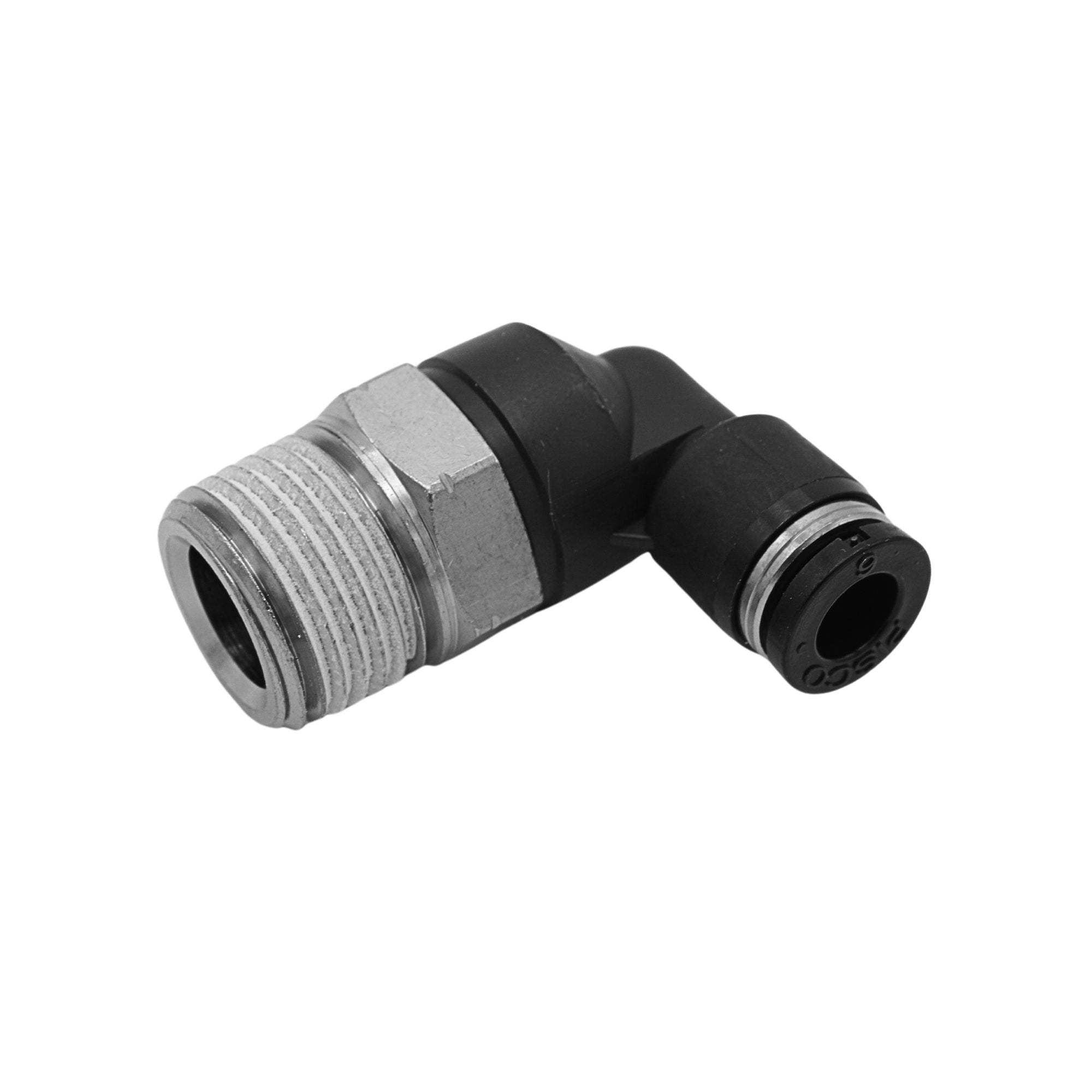 Pisco | Koganei | 3/8 in NPT x 6mm Tube Elbow | PL6-N3U-Pneumatic-TECO Technology