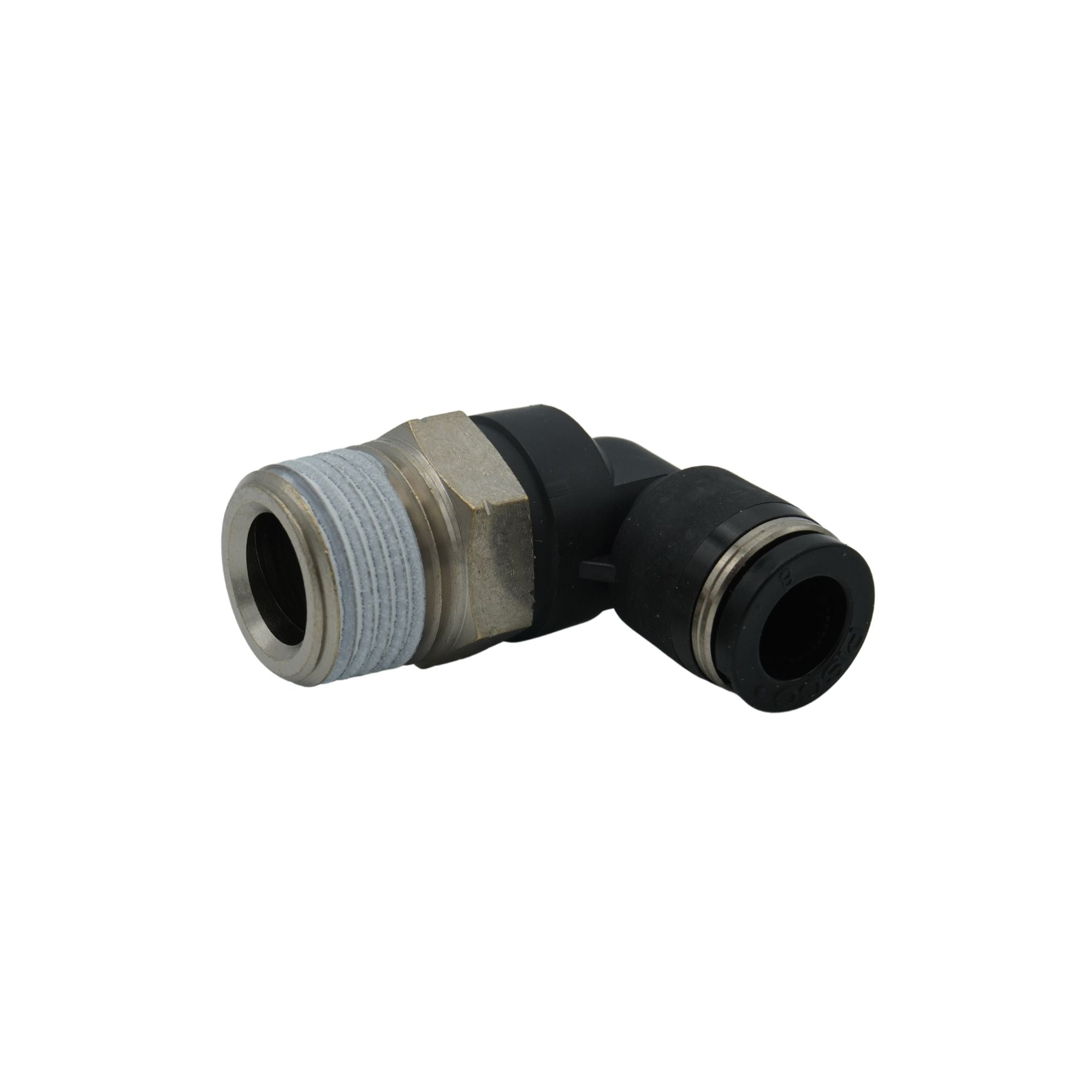Pisco | Koganei | 3/8 in NPT x 8mm Tube Elbow | PL8-N3U-Pneumatic-TECO Technology