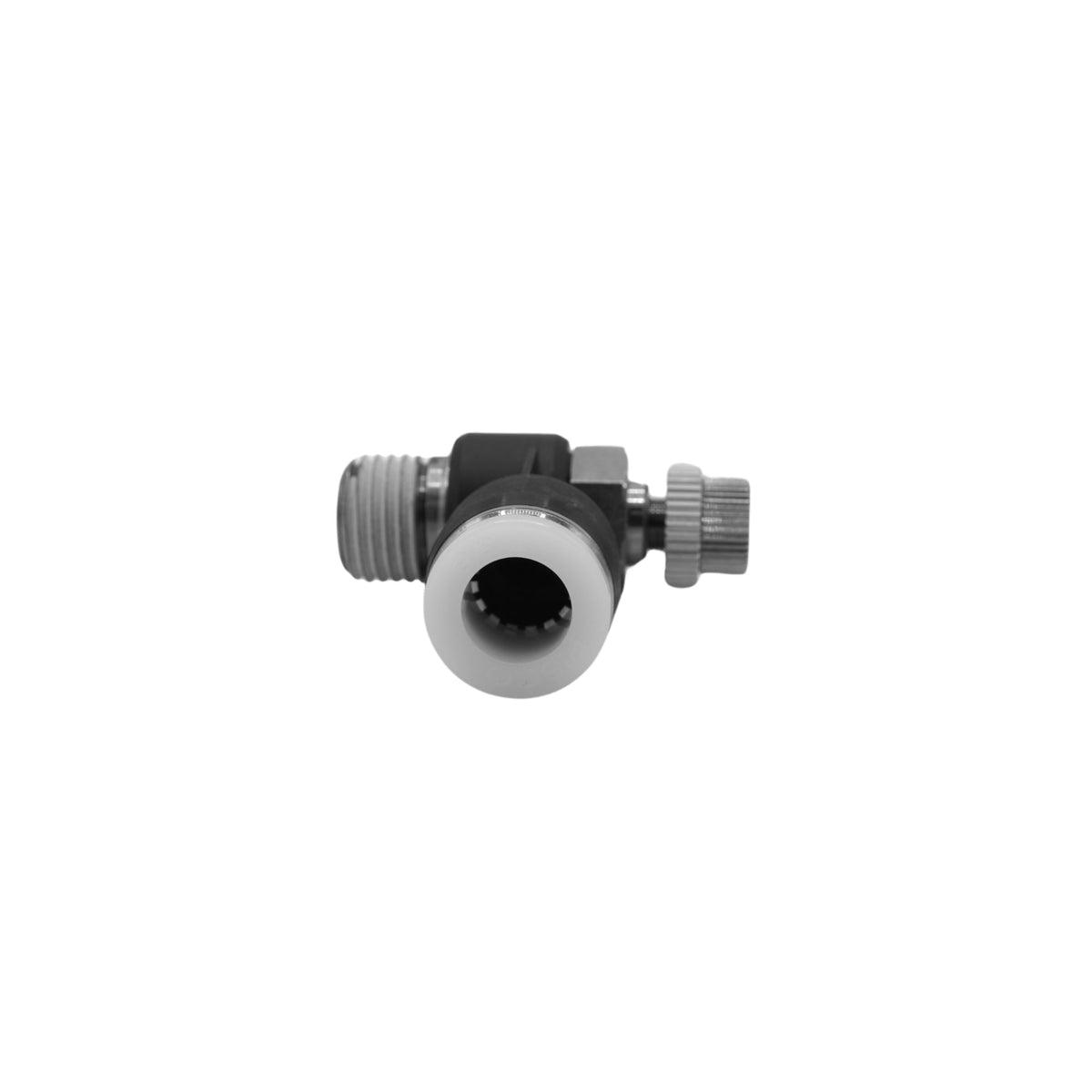 Pisco | Koganei | 3/8&quot; NPT x 1/4&quot;&quot; Tube Flow Control, Meter-Out | JSC3/8-N2AU-Pneumatic-TECO Technology
