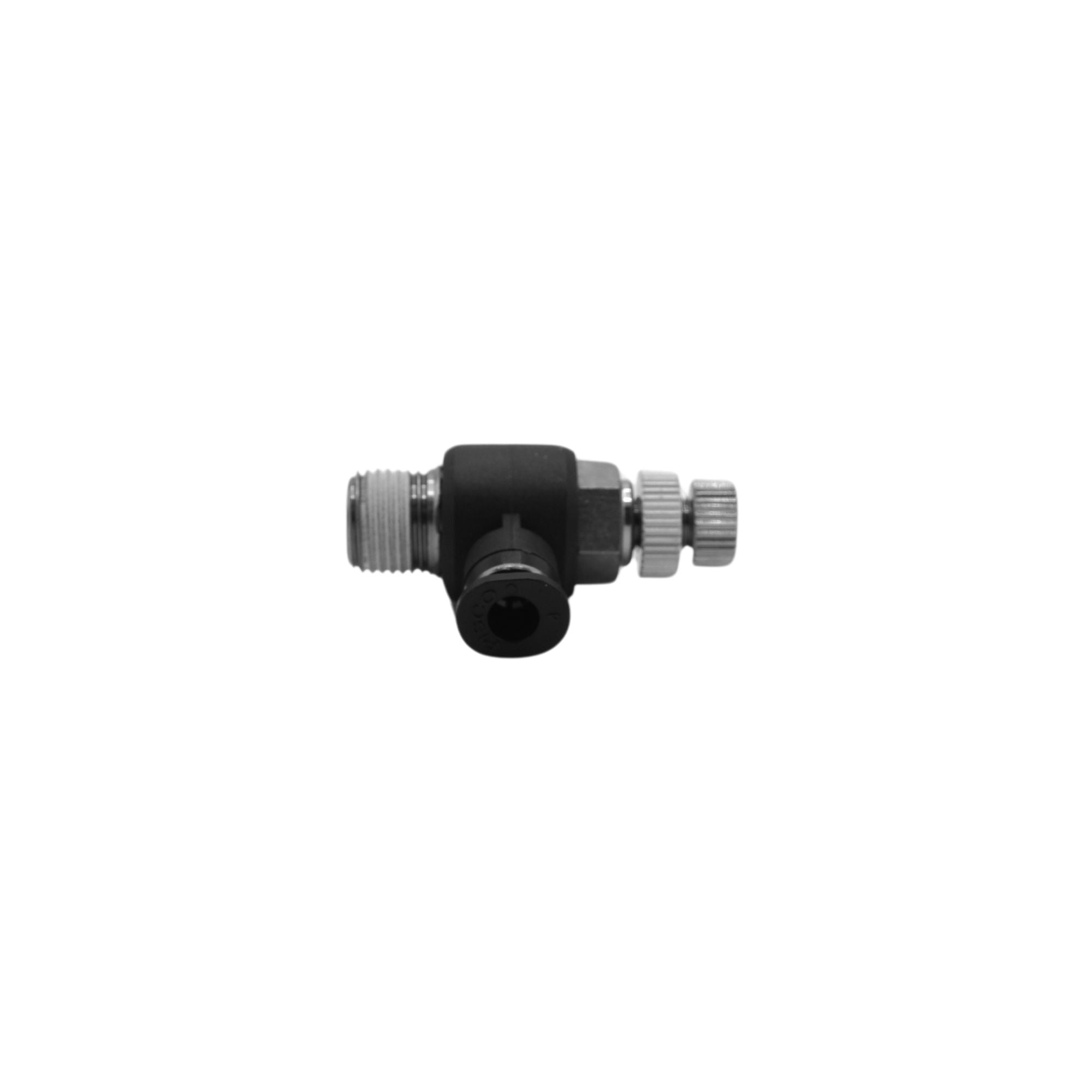 Pisco | Koganei | R1/8 x 4mm Tube Flow Control, Meter-Out | JSC4-01A-Pneumatic-TECO Technology