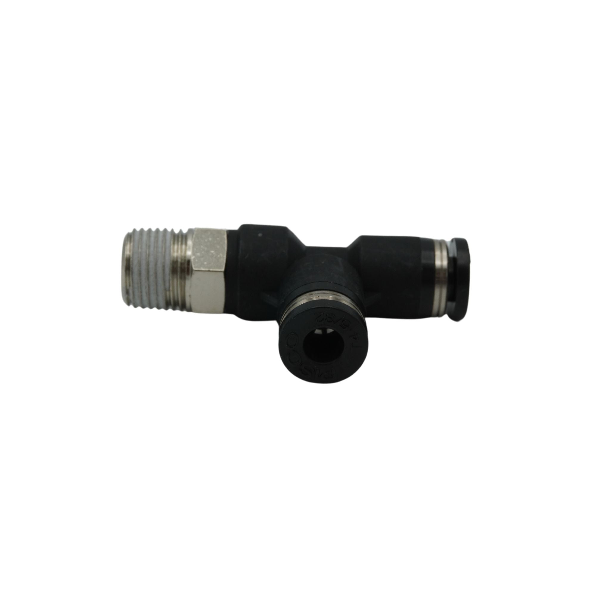 Pisco | Koganei | R1/8 x 4mm Tube Run Tee | PD4-01-Pneumatic-TECO Technology