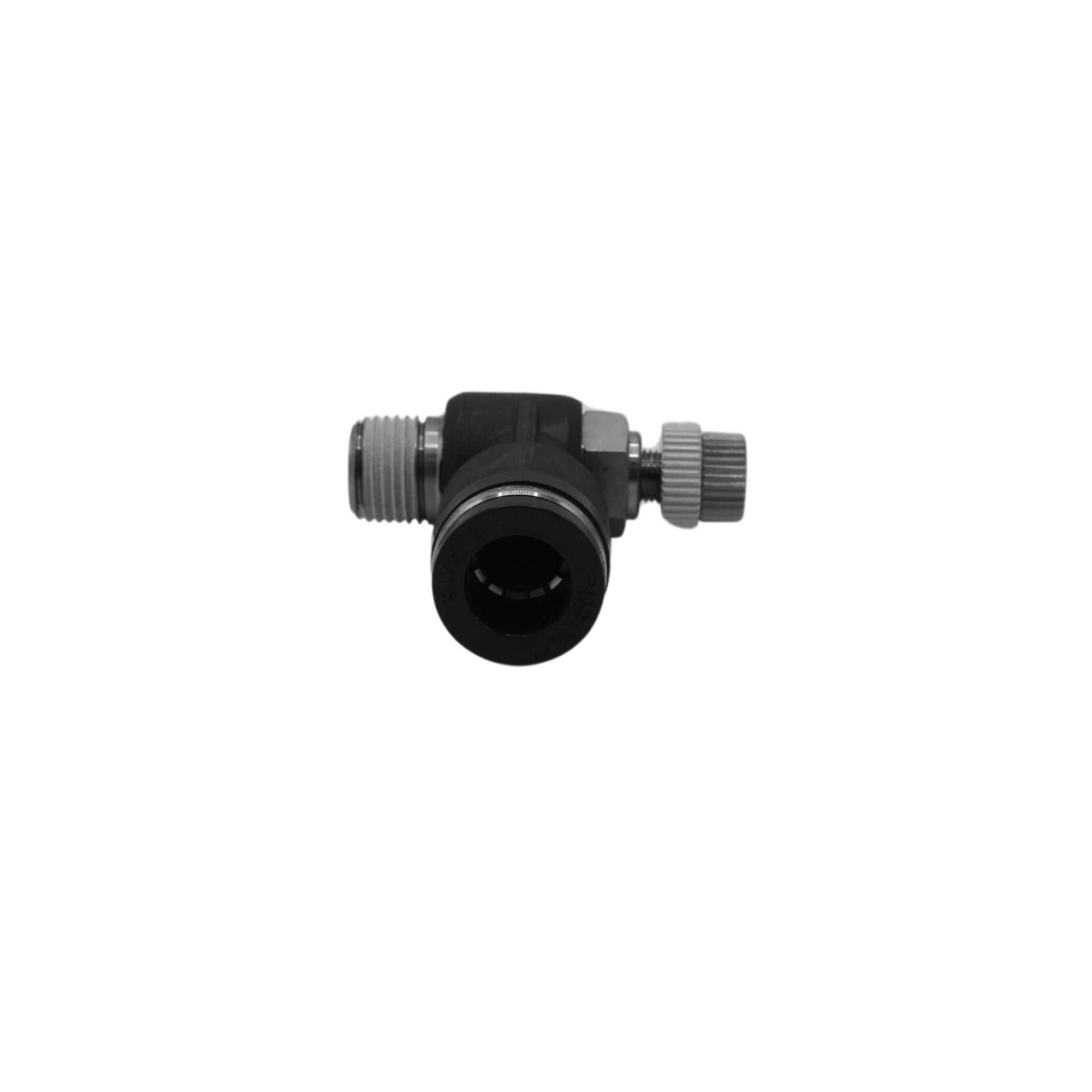 Pisco | Koganei | R1/8 x 8mm Tube Flow Control, Meter-Out | JSC8-01A-Pneumatic-TECO Technology