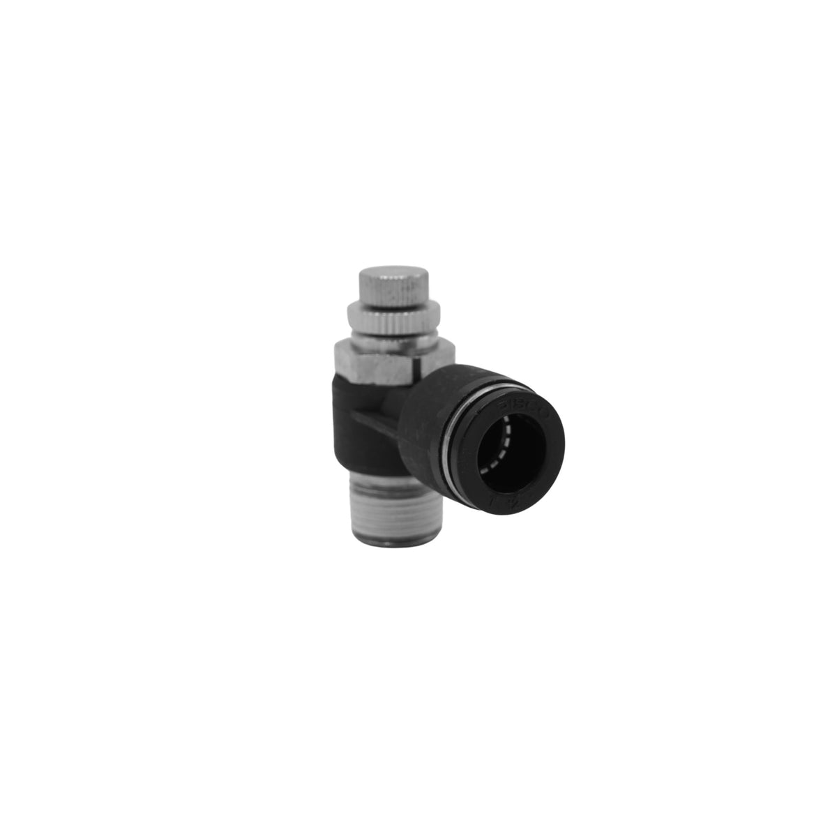 Pisco | Koganei | R3/8 x 12mm Tube Flow Control, Meter-Out | JSC12-03A-Pneumatic-TECO Technology