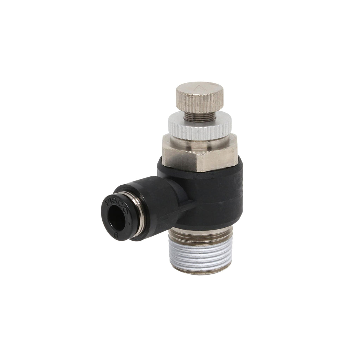 Pisco | Koganei | R3/8 x 6mm Tube Flow Control, Meter-Out | JSC6-03A-PNEUMATIC-TECO Technology