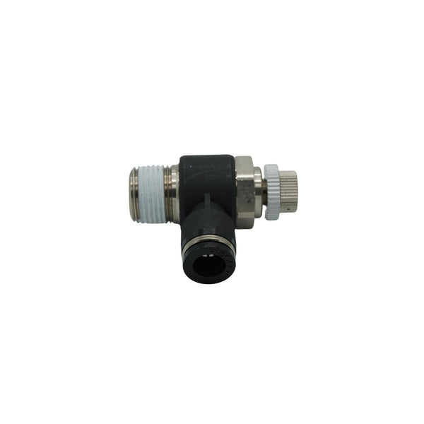 Pisco | Koganei | R3/8 x 8mm Tube Flow Control, Meter-Out | JSC8-03A ...