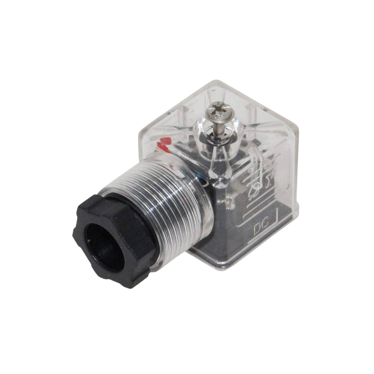 Pneumatic Valve | DIN Connector 12V | HS2-LED-12DC