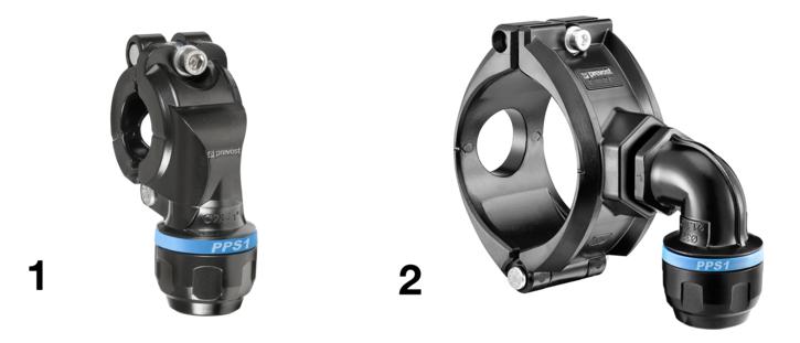 Prevost | 1-1/4" Pipe x 3/4" Pipe tapping flange for pipe | PPS1 BP3220
