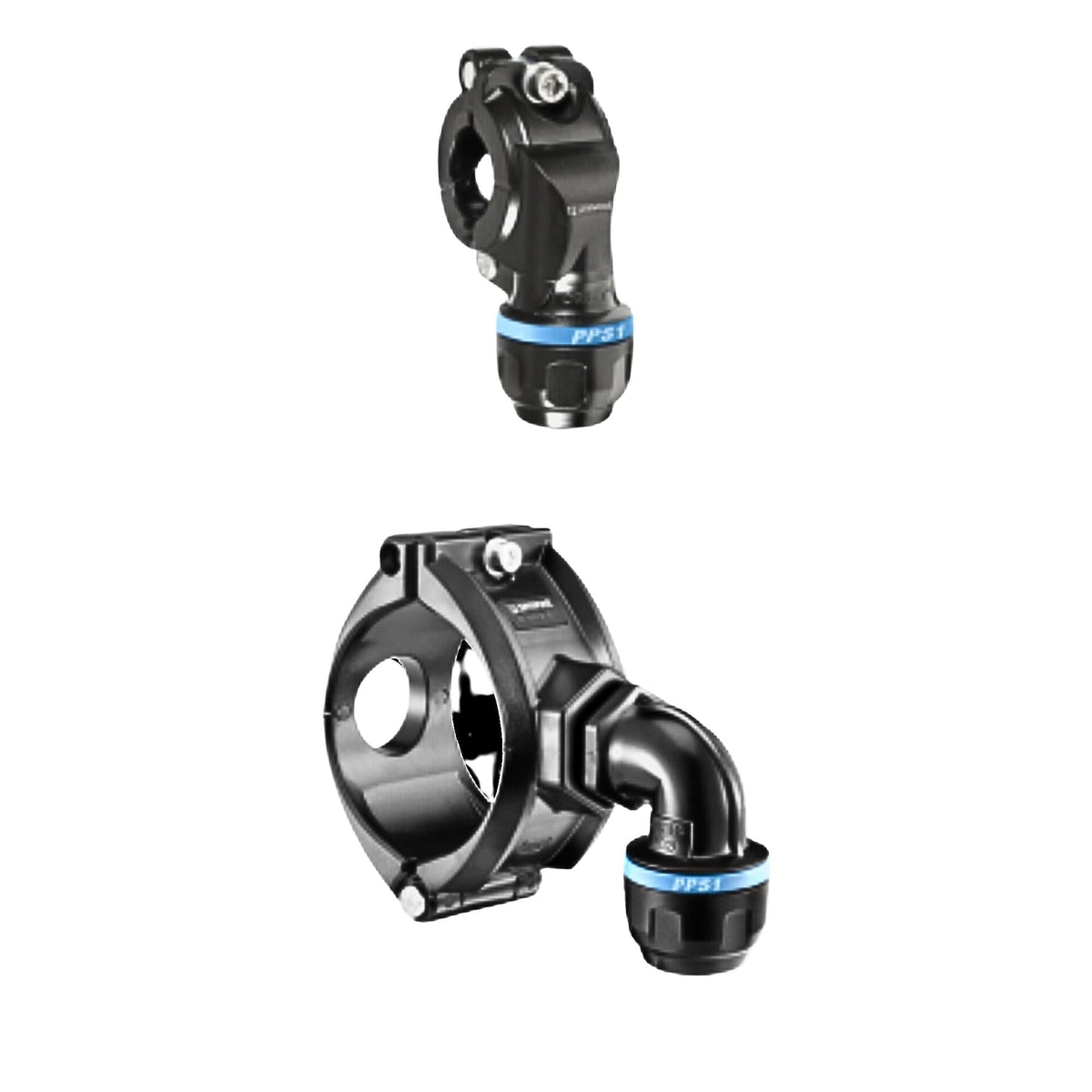 PPS1 BP - 1/2" Aluminum tapping flange for pipe used on PrevoS1 product line