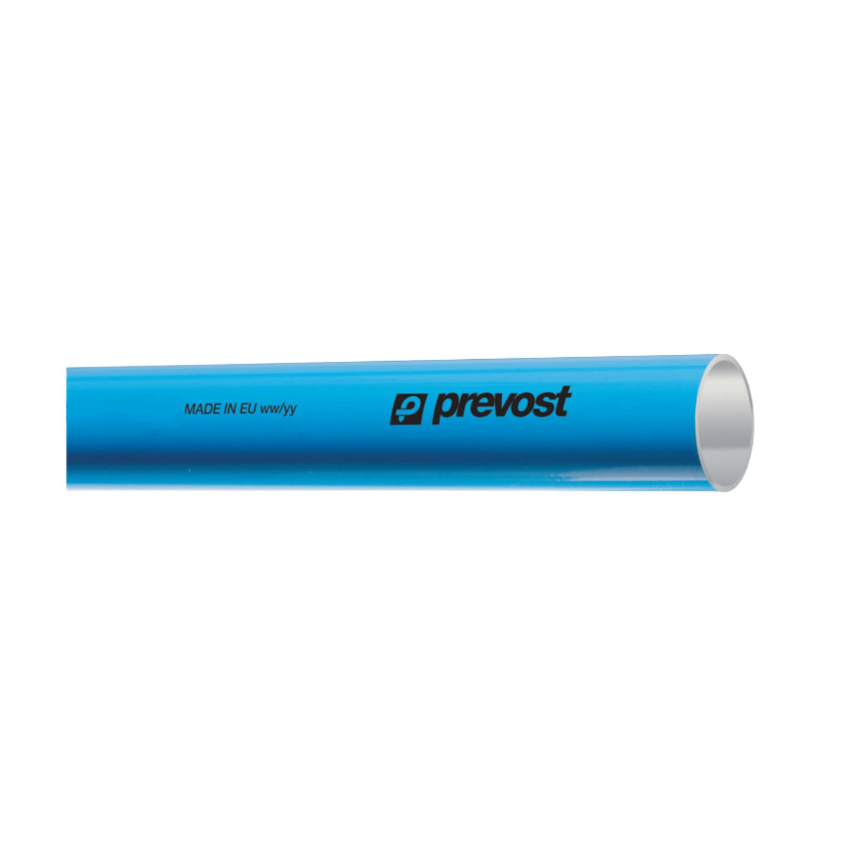 Prevost | Blue Aluminum Pipe 1.5" Tube x 18 Feet | PPS BTU4018