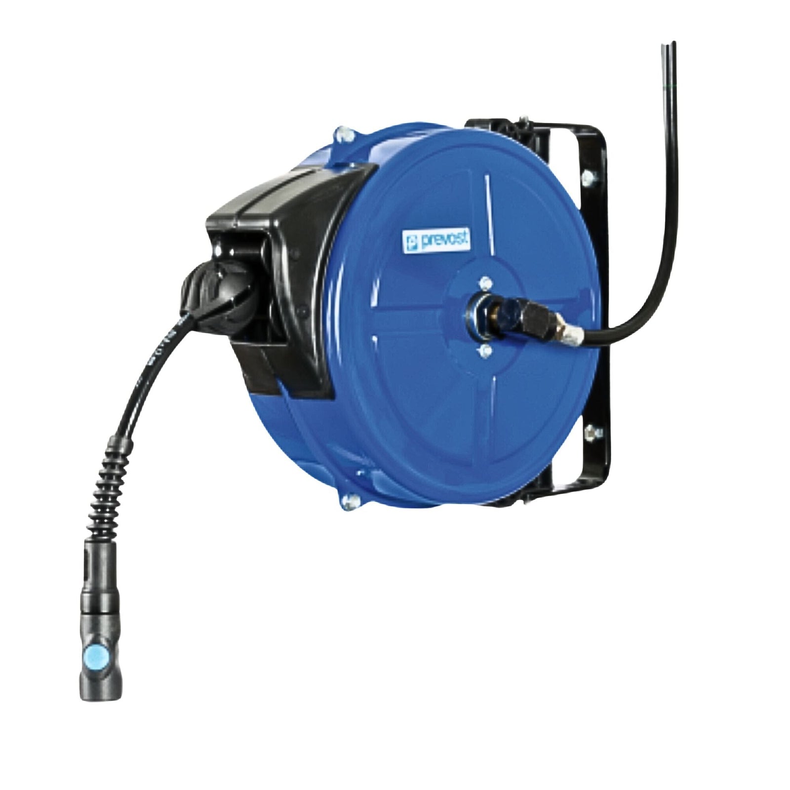 180° swiveling bracket Inlet: 3/8" FBSP + 3.3 ft hose Outlet for prevoS1