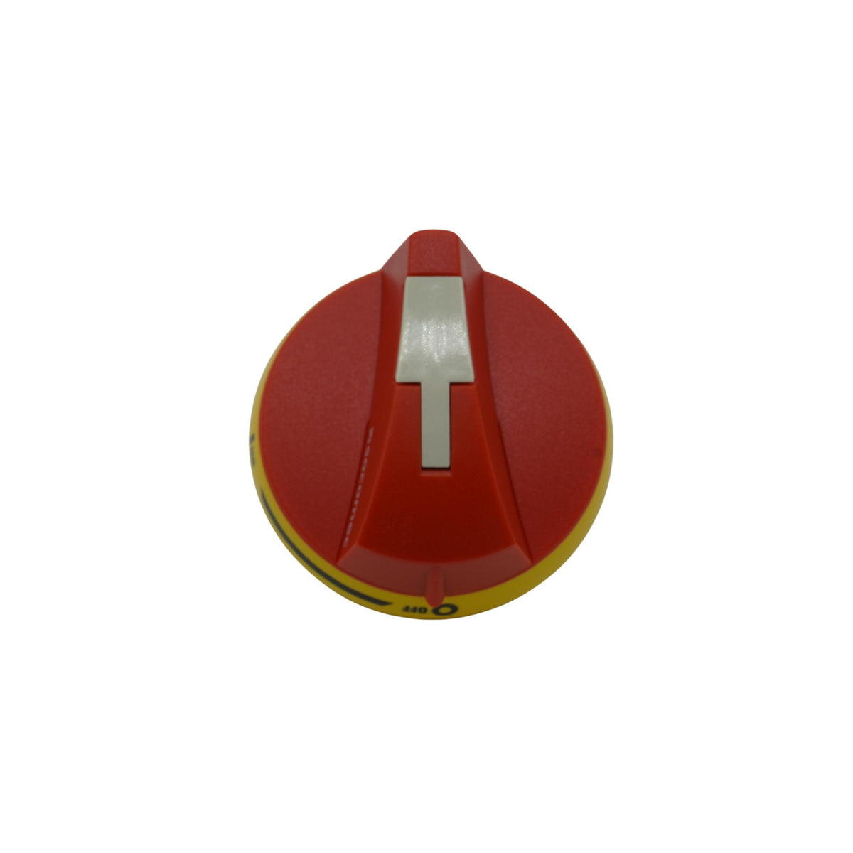 Socomec | S00 Rotary handle, Red/Yellow, 2-Pos, Lockable in OFF only, defeatable, NEMA 4/4X | 147E1111
