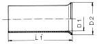 diagram of a wire-end ferrule