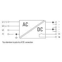 schematic of a power supply unit