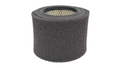 round black cylinder shaped filter