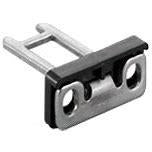 metal latch with 2 mounting holes