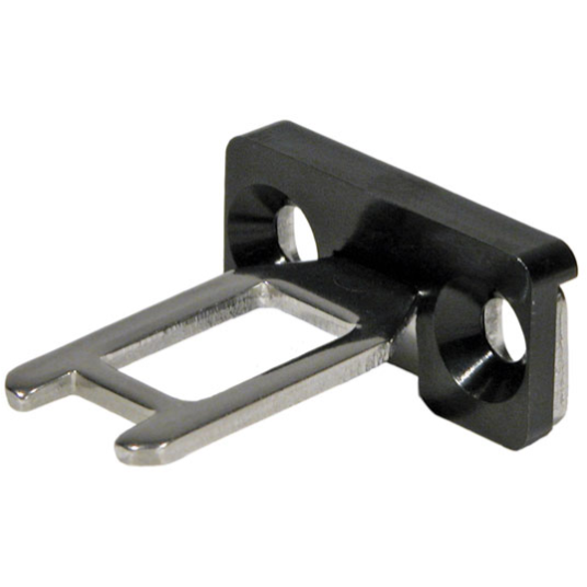 metal latch with 2 mounting holes