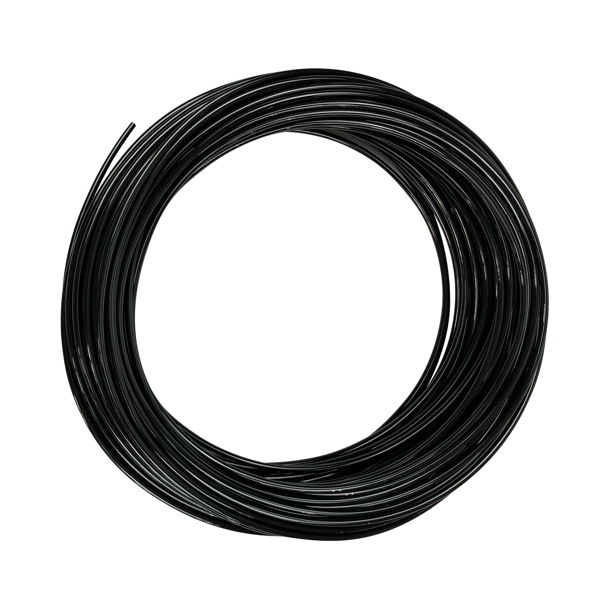 Black plastic tubing compatible for air 