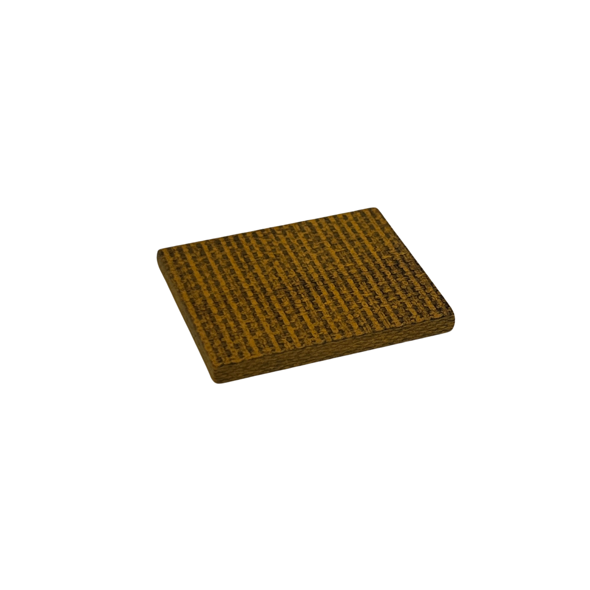 brown woven square object