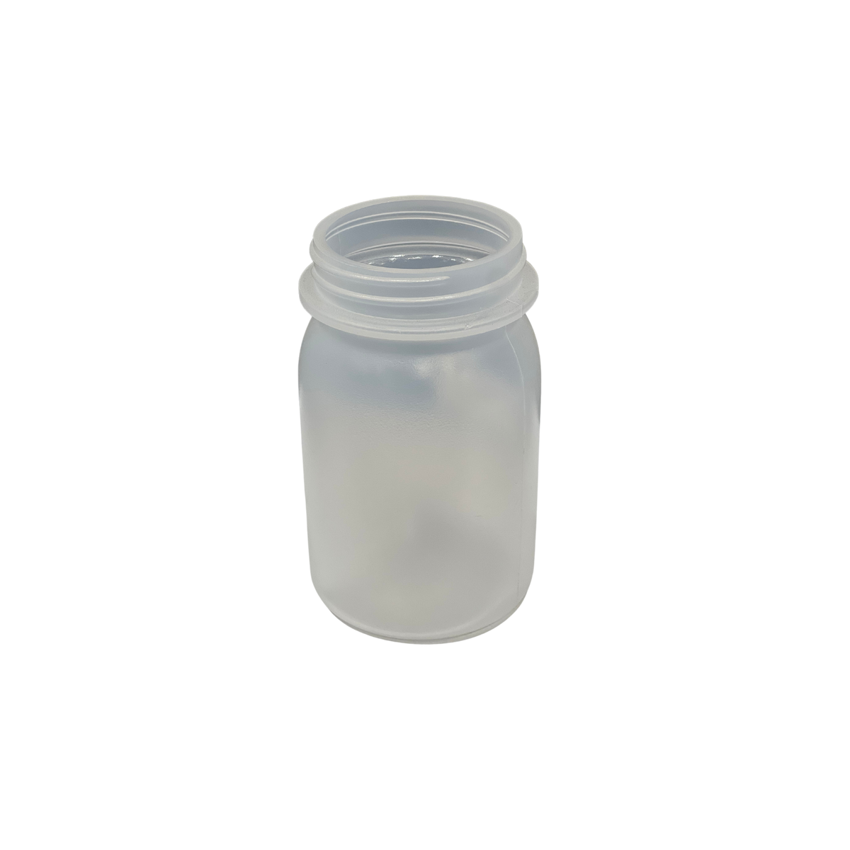 plastic jar without lid